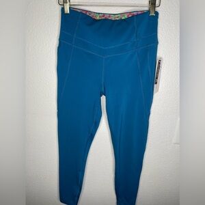 Nanette lepore fresh teal core stabilazing leggings